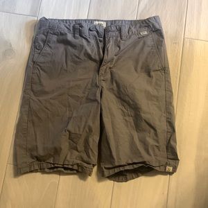 cool grey vans shorts size 16